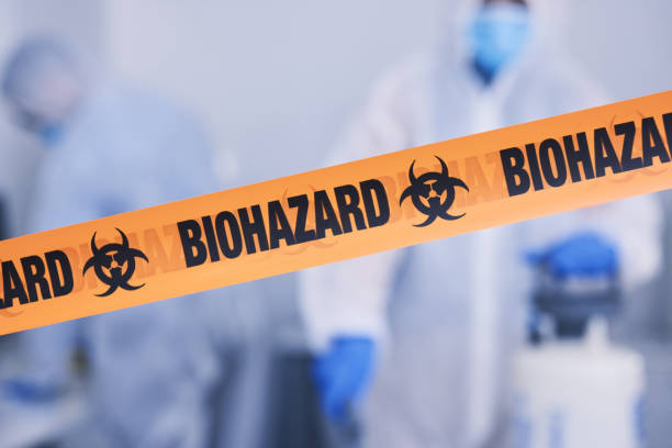 Professional Infectious Disease Decontamination technician working in North Sutton, NH